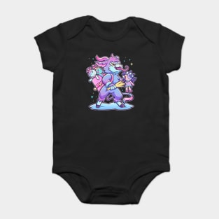 Gothic Pastel Krampus Baby Bodysuit